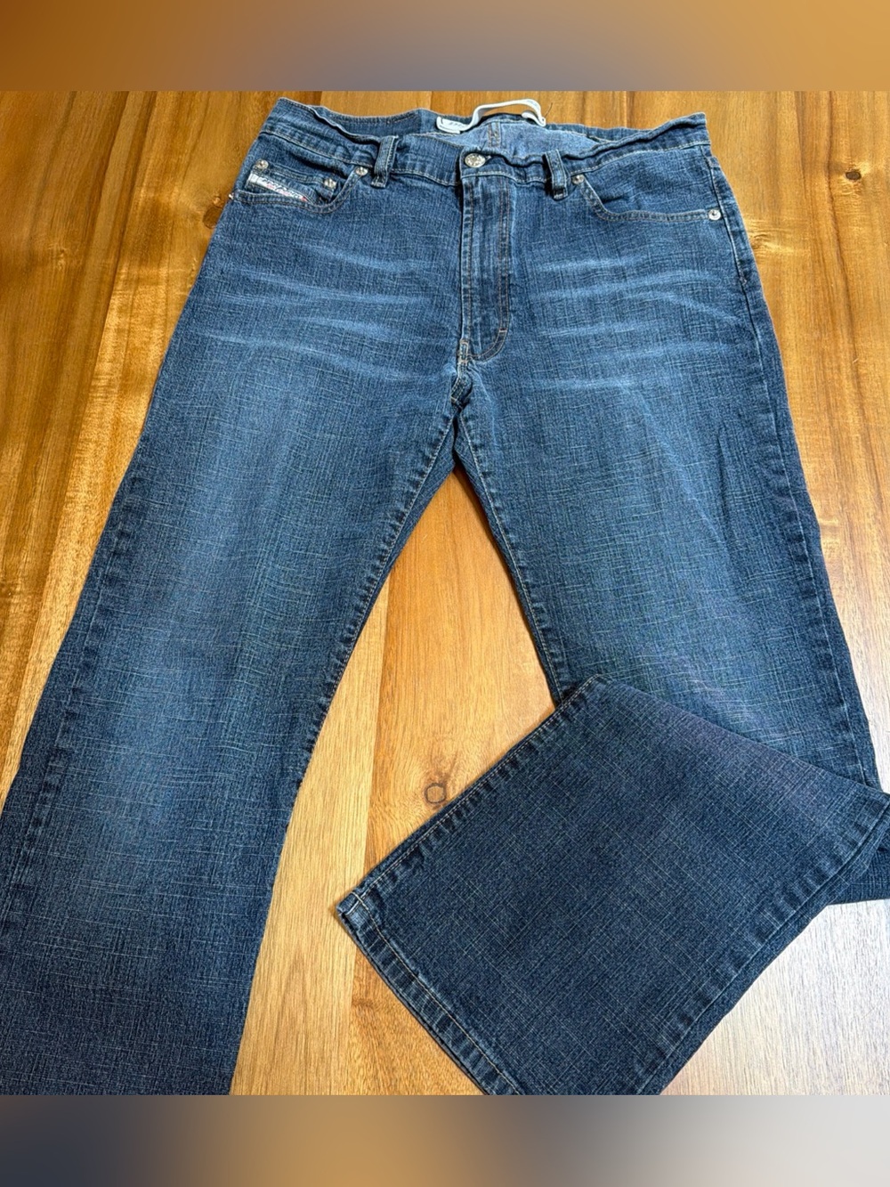 Vintage Diesel Industry Bootcut Jeans Women’s Sz 31 Denim Y2K Made In Italy